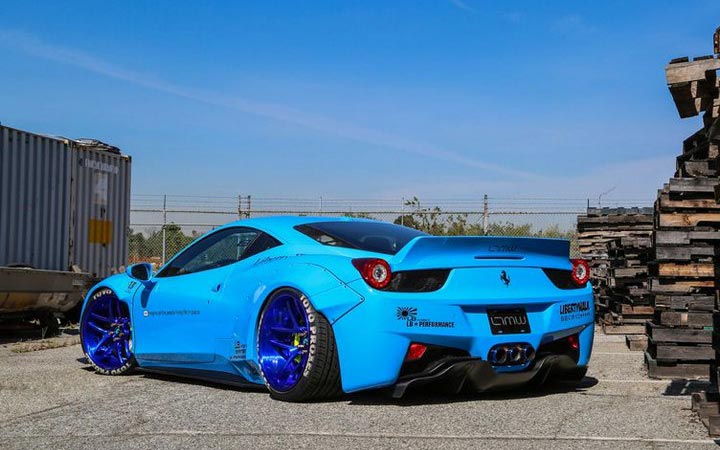 Ferrari 458 Italia Tuning LB Performance