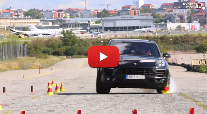 Porsche Macan Moose Test